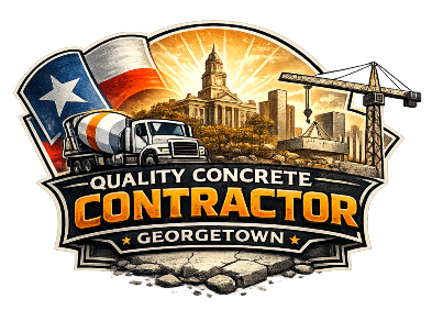 Logo image of Quality Concrete Contractor Georgetown in Georgetown Tx, 78628 - Concrete Contractor near me
